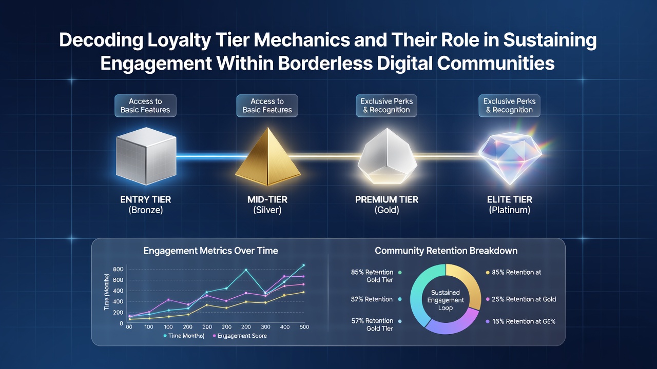 Infographic illustrating reward distribution across loyalty tiers in worldwide card communities